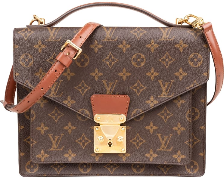 Louis Vuitton Louis Vuitton Monogram Canvas Monceau Handbag