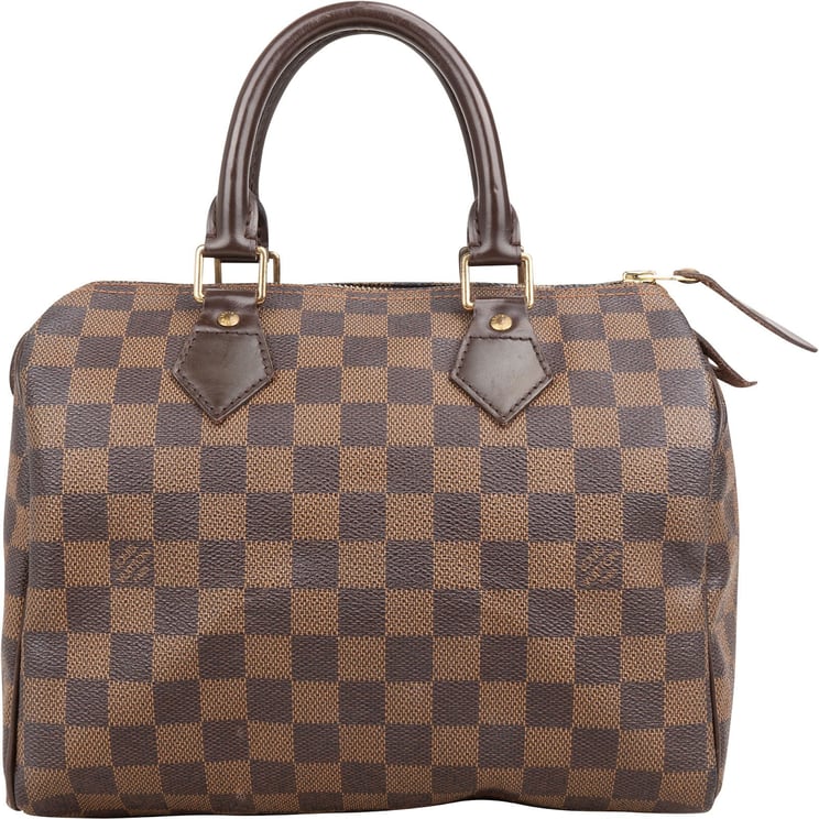 Louis Vuitton Louis Vuitton Monogram Damier Ebene Speedy 25 Handbag