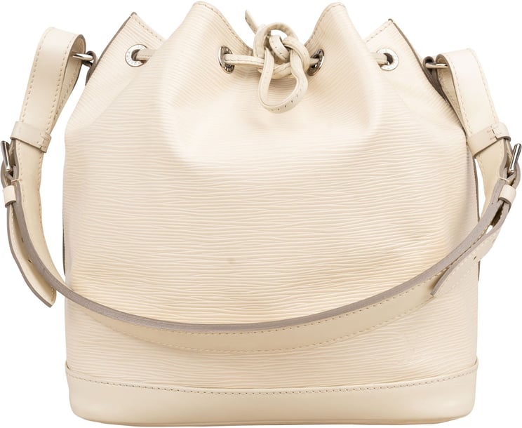 Louis Vuitton Louis Vuitton Blanco Epi Leather NM Sac Noé Petit Shoulder Bag