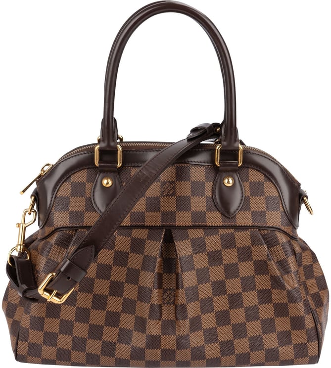 Louis Vuitton Louis Vuitton Monogram Damier Ebene Trevi PM Handbag