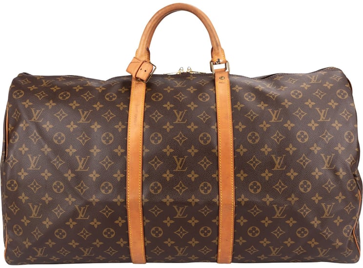 Louis Vuitton Louis Vuitton Monogram Canvas Keepall 60 Travel Bag