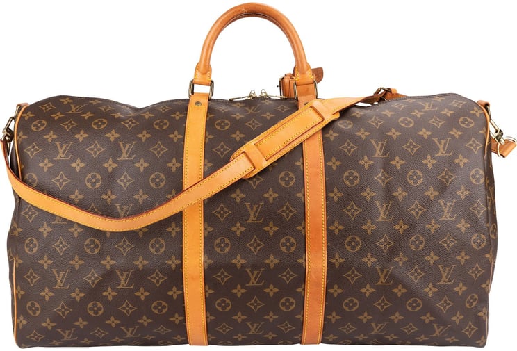 Louis Vuitton Louis Vuitton Monogram Canvas Keepall 60 Bandoulière Travel Bag