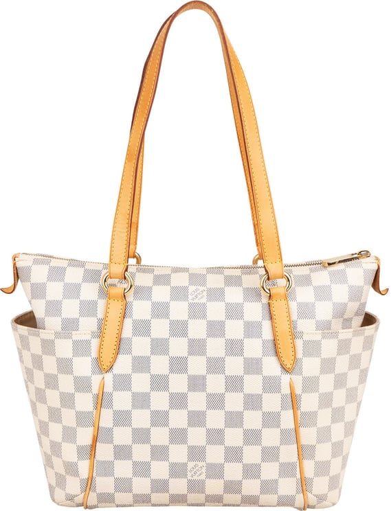 Louis Vuitton Louis Vuitton Monogram Damier Azur Canvas Totally PM Shoulder Bag