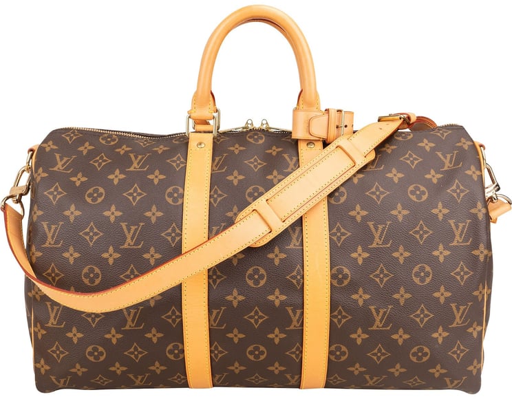 Louis Vuitton Louis Vuitton Monogram Canvas Keepall 45 Bandoulière Travel Bag