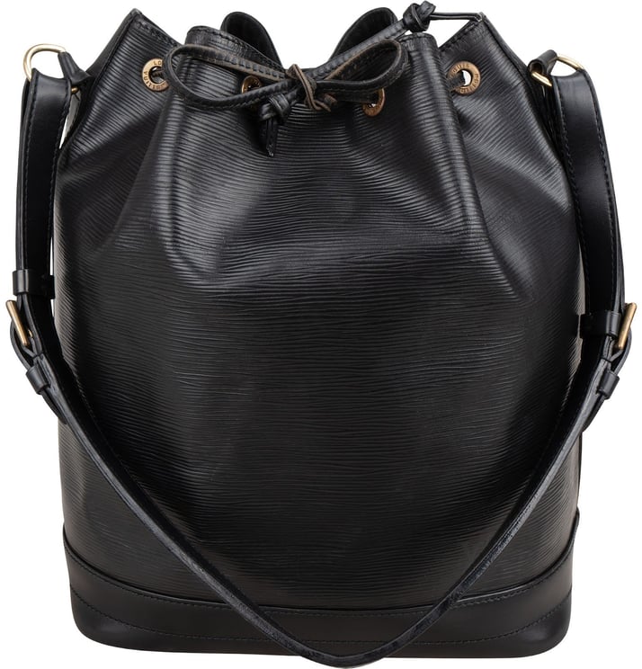 Louis Vuitton Louis Vuitton Noir Epi Leather Sac Noé Grande Shoulder Bag