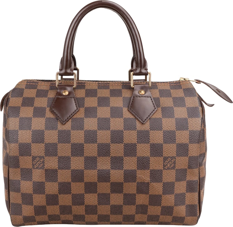 Louis Vuitton Louis Vuitton Monogram Damier Ebene Canvas Speedy 25 Handbag