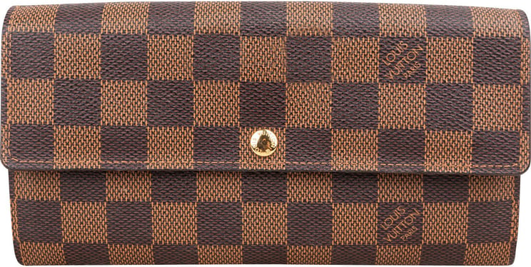 Louis Vuitton Louis Vuitton Monogram Damier Ebene Sarah Wallet