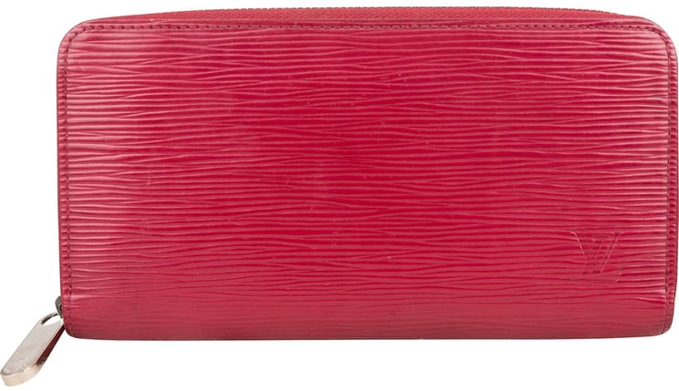 Louis Vuitton Louis Vuitton Fuchsia Epi Leather Zippy Wallet