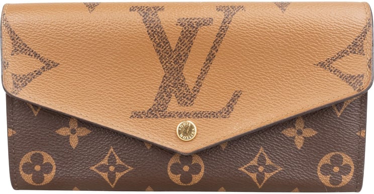 Louis Vuitton Louis Vuitton Monogram Giant Reverse Canvas Sarah Wallet