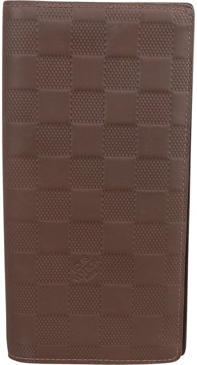 Louis Vuitton Louis Vuitton Monogram Damier Infini Leather Portefeuille Bifold Vertical Wallet
