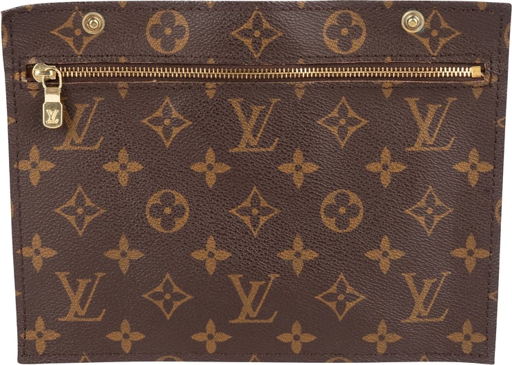 Louis Vuitton Louis Vuitton Canvas Monogram Randonnee Clip Clutch