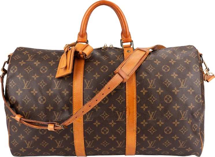 Louis Vuitton Louis Vuitton Monogram Canvas Keepall 50 Bandoulière Travel Bag