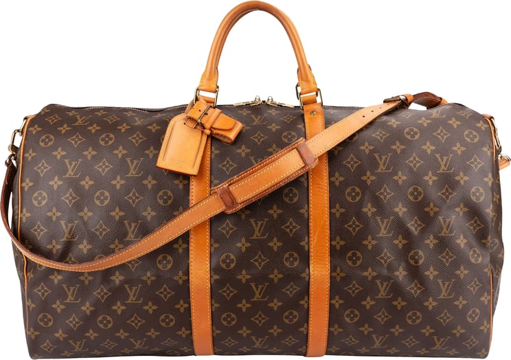 Louis Vuitton Louis Vuitton Monogram Canvas Keepall 60 Bandoulière Travel Bag