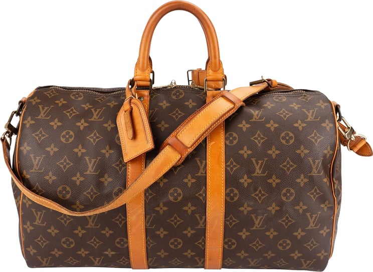Louis Vuitton Louis Vuitton Monogram Canvas Keepall 45 Bandoulière Travel Bag