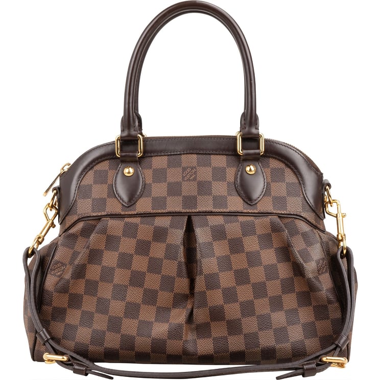 Louis Vuitton Louis Vuitton Monogram Damier Ebene Trevi PM Handbag