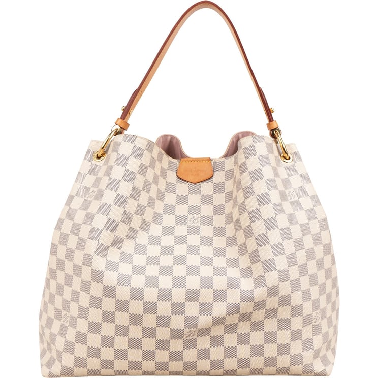 Louis Vuitton Louis Vuitton Monogram Damier Azur Canvas Delightful MM Shoulder Bag