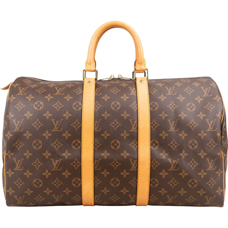 Louis Vuitton Louis Vuitton Monogram Canvas Keepall 45 Travel Bag