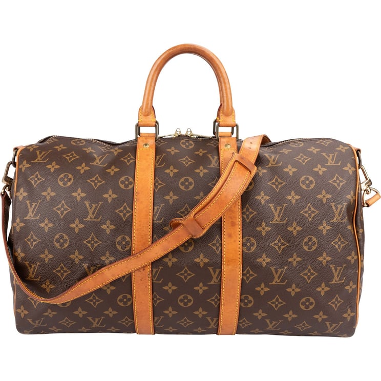 Louis Vuitton Louis Vuitton Monogram Canvas Keepall 45 Bandoulière Travel Bag