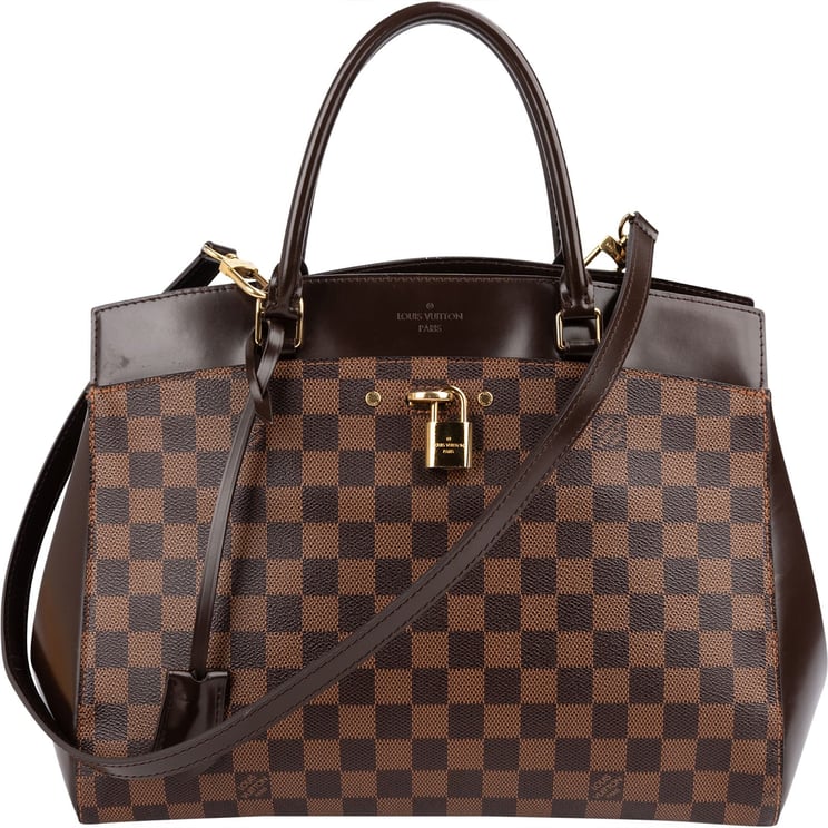 Louis Vuitton Louis Vuitton Monogram Damier Ebene Canvas Rivoli MM Handbag