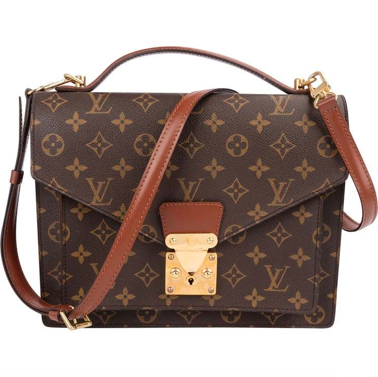 Louis Vuitton Louis Vuitton Monogram Canvas Monceau Handbag