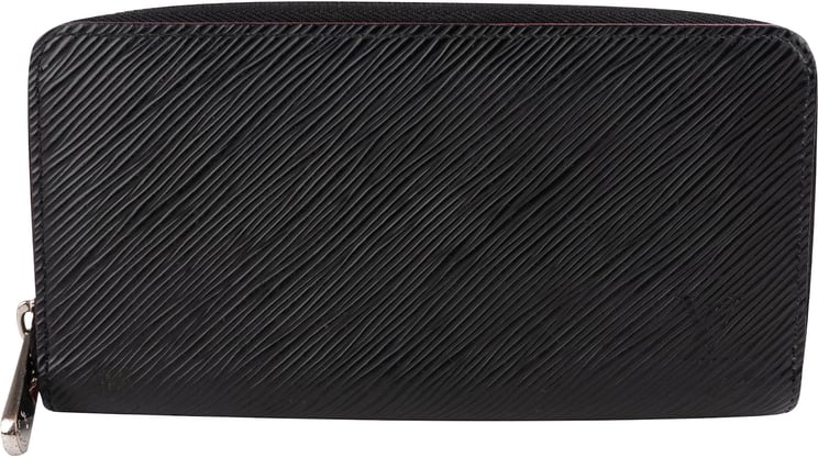Louis Vuitton Louis Vuitton Noir Epi Leather Zippy Wallet