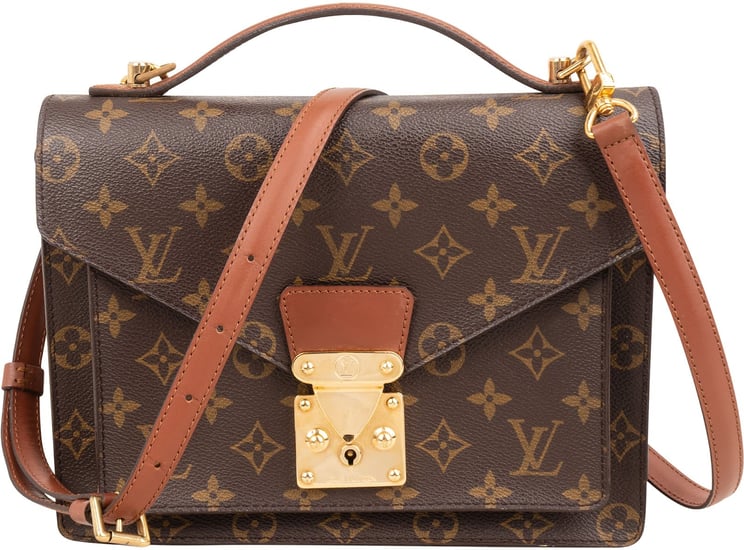 Louis Vuitton Louis Vuitton Monogram Canvas Monceau Handbag