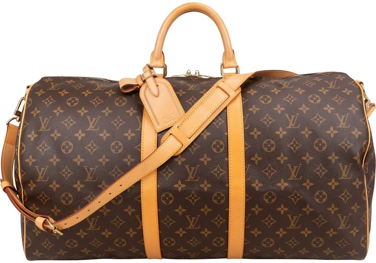 Louis Vuitton Louis Vuitton Monogram Canvas Keepall 55 Bandoulière Travel Bag