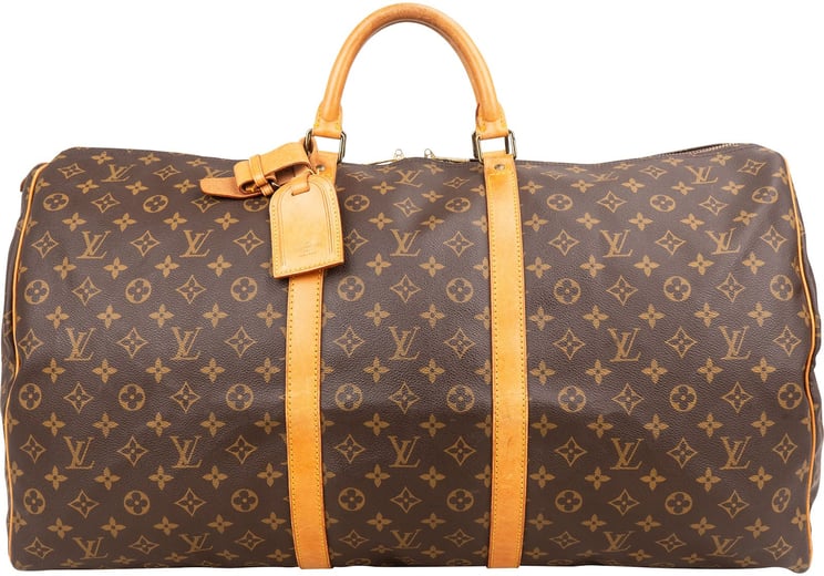 Louis Vuitton Louis Vuitton Monogram Canvas Keepall 60 Travel Bag