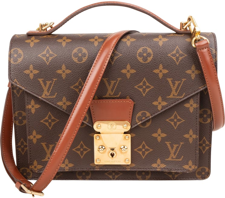 Louis Vuitton Louis Vuitton Monogram Canvas Monceau Handbag