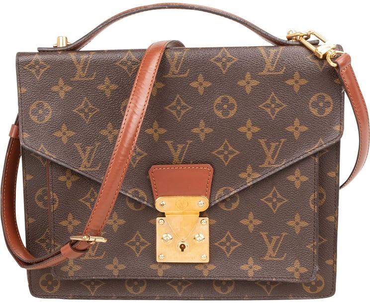 Louis Vuitton Louis Vuitton Monogram Canvas Monceau Handbag