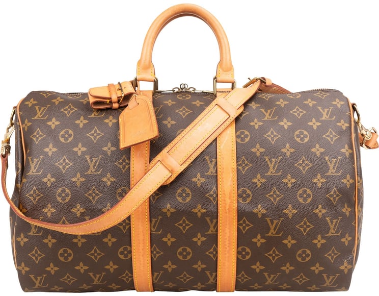 Louis Vuitton Louis Vuitton Monogram Canvas Keepall 45 Bandoulière Travel Bag