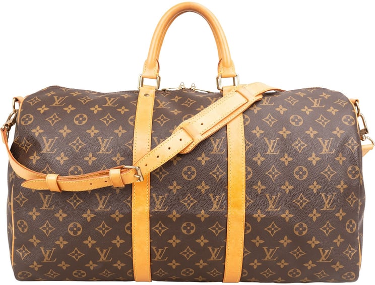 Louis Vuitton Louis Vuitton Monogram Canvas Keepall 50 Bandoulière Travel Bag