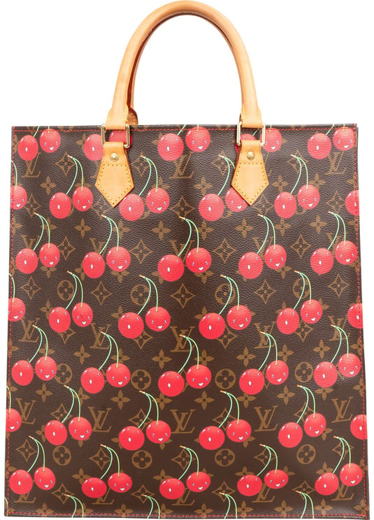 Louis Vuitton Louis Vuitton Limited Monogram Murakami Cerises Cherry Sac Plat Handbag