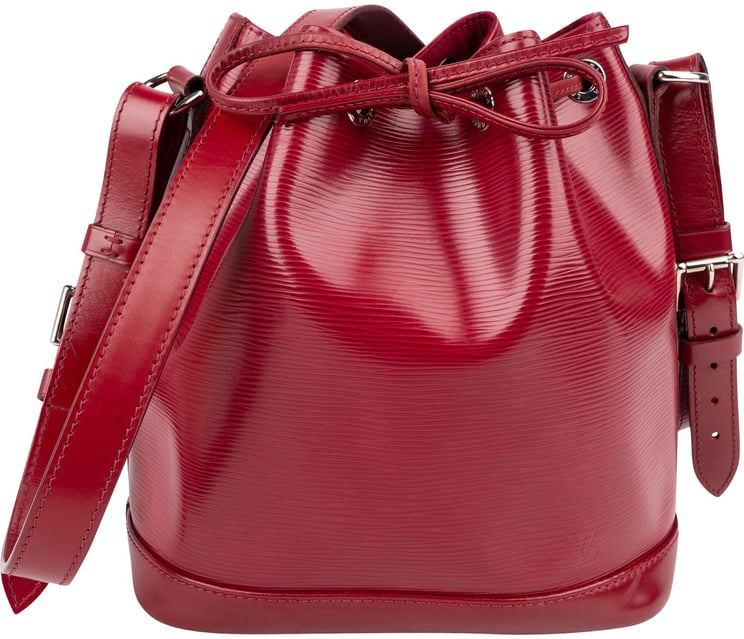 Louis Vuitton Louis Vuitton Red Epi Leather NM Sac Noé Petit Shoulder Bag