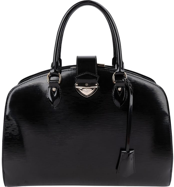 Louis Vuitton Louis Vuitton Noir Electric Epi Leather Pont-Neuf GM Handbag