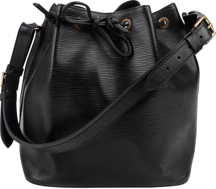 Louis Vuitton Louis Vuitton Noir Epi Leather Sac Noé Petit Shoulder Bag