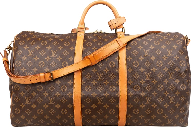 Louis Vuitton Louis Vuitton Monogram Canvas Keepall 60 Bandoulière Travel Bag