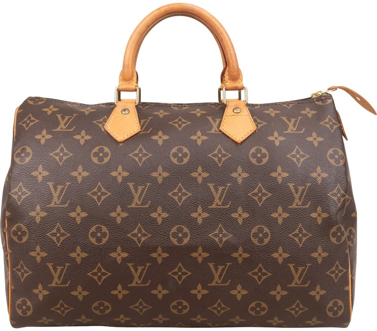 Louis Vuitton Louis Vuitton Monogram Canvas Speedy 35 Handbag