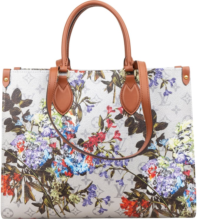 Louis Vuitton Louis Vuitton Limited Monogram Tufted Garden Urs Fischer OnTheGo MM Shoulder Bag