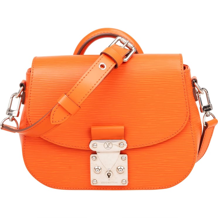 Louis Vuitton Louis Vuitton Orange Epi Leather Eden PM Shoulder Handbag