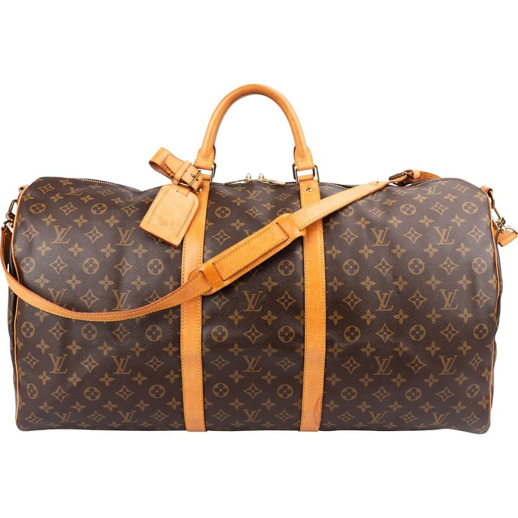 Louis Vuitton Louis Vuitton Monogram Canvas Keepall 60 Bandoulière Travel Bag