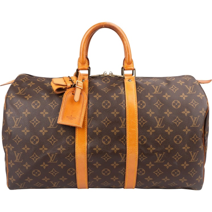 Louis Vuitton Louis Vuitton Monogram Canvas Keepall 45 Travel Bag