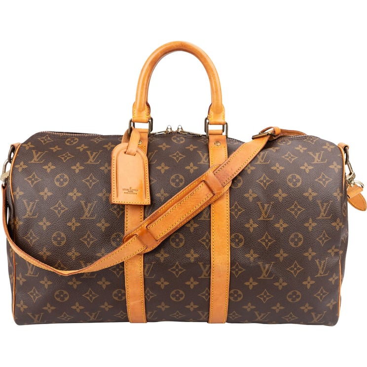 Louis Vuitton Louis Vuitton Monogram Canvas Keepall 45 Bandoulière Travel Bag