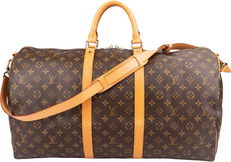 Louis Vuitton Louis Vuitton Monogram Canvas Keepall 55 Bandoulière Travel Bag