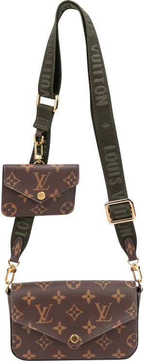 Louis Vuitton Louis Vuitton Monogram Canvas Felicie Strap & Go Pochette Accessoires Crossbody Bag