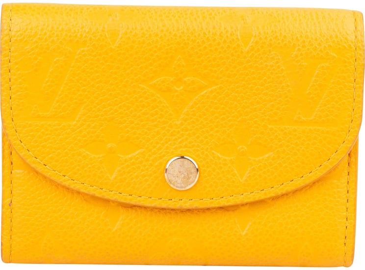 Louis Vuitton Louis Vuitton Monogram Empreinte Leather Micro Wallet