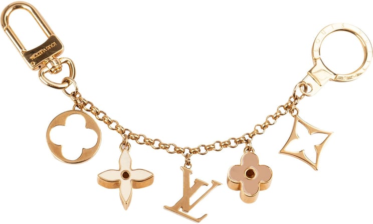 Louis Vuitton Louis Vuitton Golden Blooming Flowers & Key Holder Bag Charm