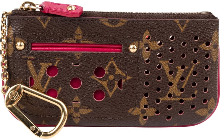 Louis Vuitton Louis Vuitton Limited Perforated Monogram Cles Key Pouch