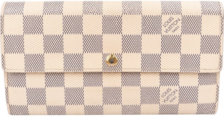 Louis Vuitton Louis Vuitton Monogram Damier Azur Sarah Wallet