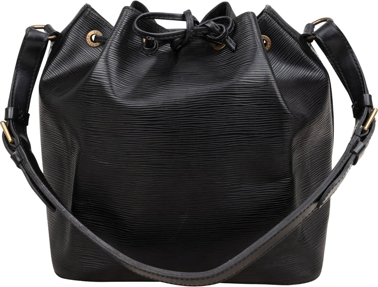 Louis Vuitton Louis Vuitton Noir Epi Leather Sac Noé Petit Shoulder Bag